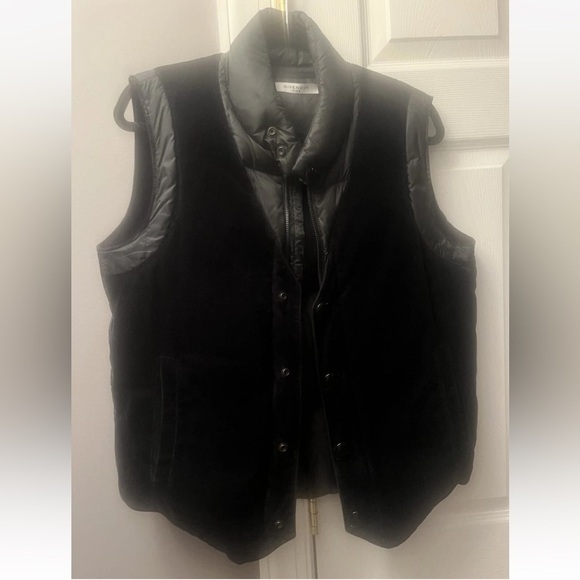 🔥 🆕 GIVENCHY Jacket Nylon Puffer Vest with Velvet, Black Size 46 / S MSRP $1950 - Picture 7 of 15